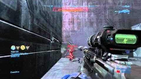 Halo Reach: Sick 2v2 overkill Warm up Clip