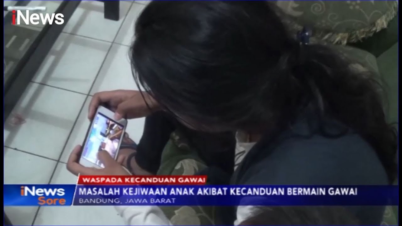 WASPADA! Kecanduan Main Ponsel Dapat Menyebabkan Gangguan Jiwa pada Anak - iNews Sore 17/10 inews tv streaming