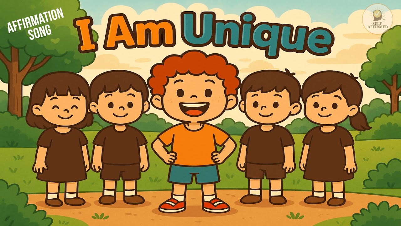 I Am Unique | Kids Affirmation Song About Being Yourself