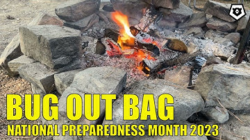 Bug Out Bag - National Preparedness Month