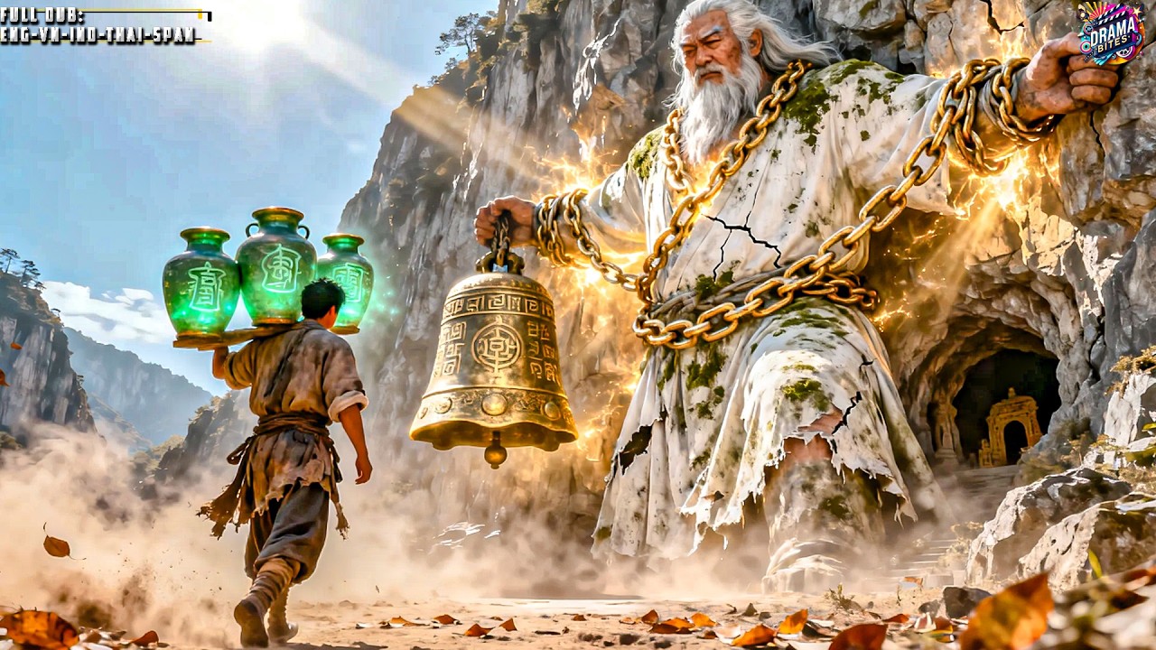 Мальчик предлагает вино прикованному к пещере старику — обретает его силу и побеждает всех мастер...