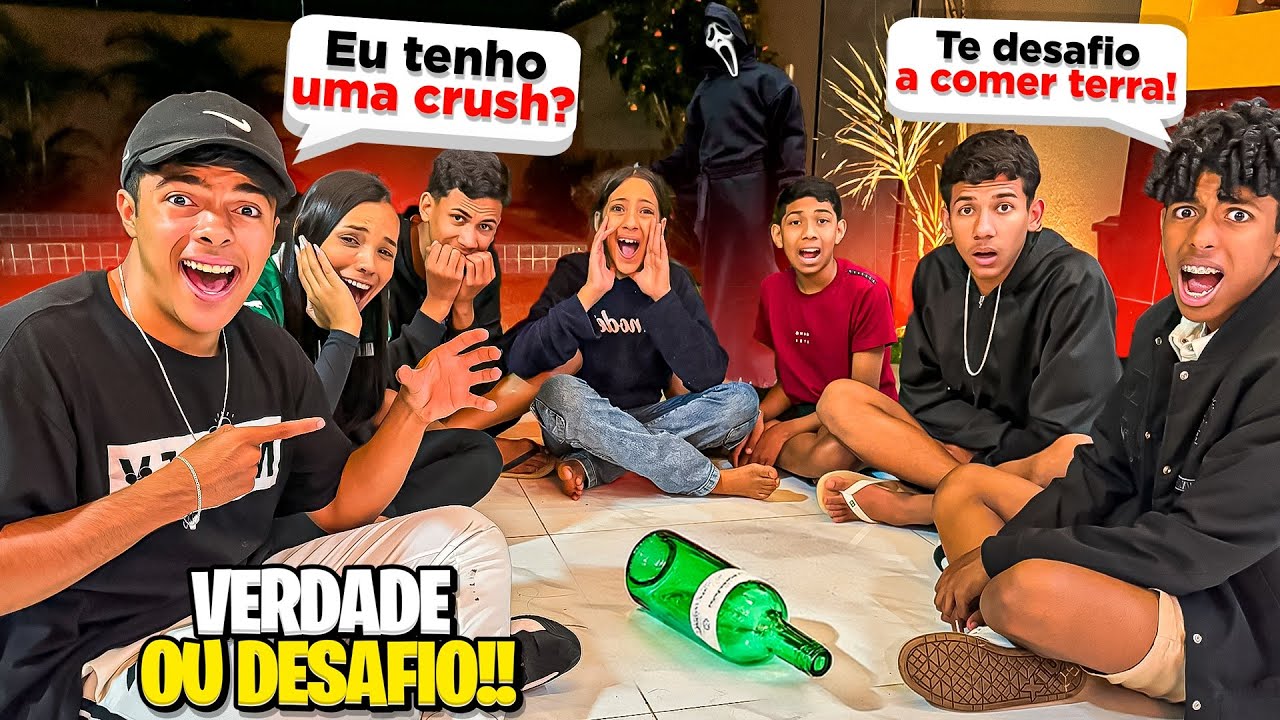 ERA PARA SER UM VERDADE OU DESAFIO MAS PASSOU DOS LIMITES… *veja o que aconteceu 😱