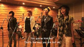 2ne1 - Lonely live studio English Translation lyrics