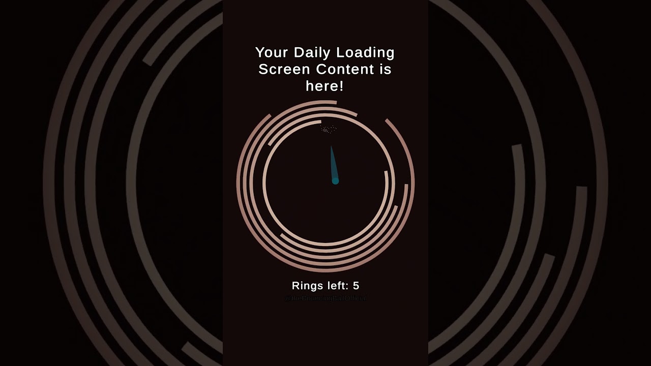 This is YOUR daily Loading Screen! 