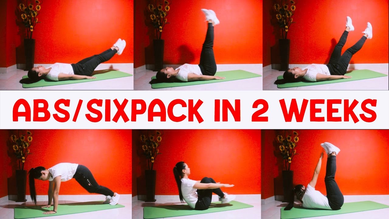 ABS in 2 WEEKS TABATA WORKOUT AT HOME FOR WOMEN BELLY FAT