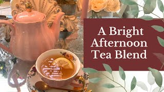 Bright Afternoon Herbal Tea! How to blend and brew this beautiful tea