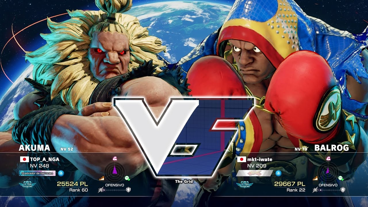 SFV - Tokido (Akuma) VS mkt-iwate (Balrog) RANKED MATCHES (Season 2)