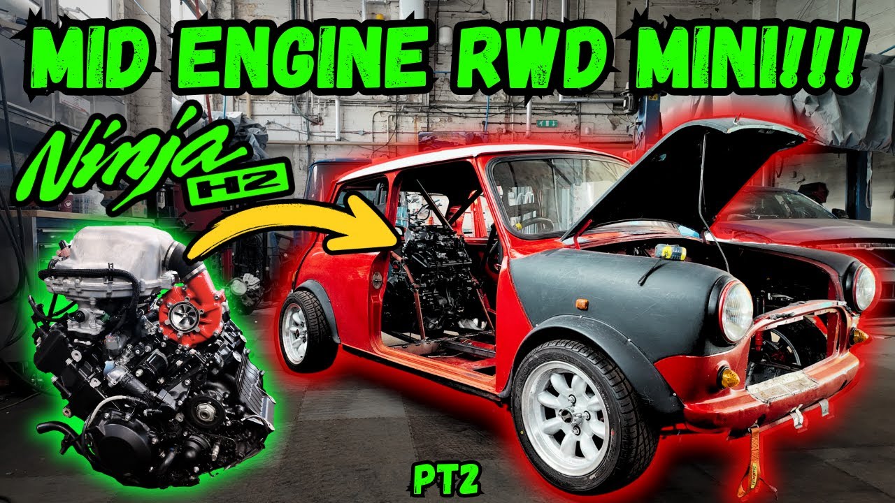 Turning a Classic Mini Into an H2 SUPERCHARGED Monster 🔥 - YouTube