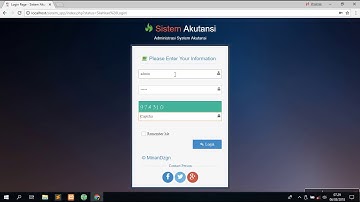 APLIKASI AKUTANSI PHP DAN MYSQL