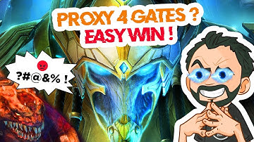 StarCraft 2 - PvZ - Proxy 4 Gates ! VICTOIRE en moins de 5 minutes ! 😎