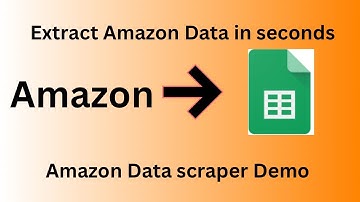 Amazon Data Scraper – Export Product Details to CSV Instantly! 🛒💻