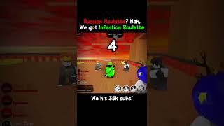 We got Russian Roulette at home ahh💔💔 || #roblox #shorts #forsaken  #memes #fyp