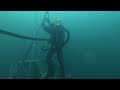 Lifting 900 kg steel table underwater (Become a Commercial Diver at NYD) - ep 09