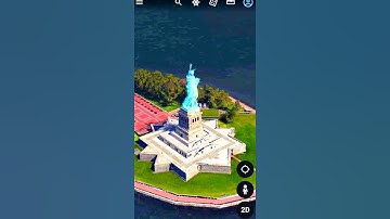 Statue of Liberty National Monument | 3D view | Google Earth 🌎
