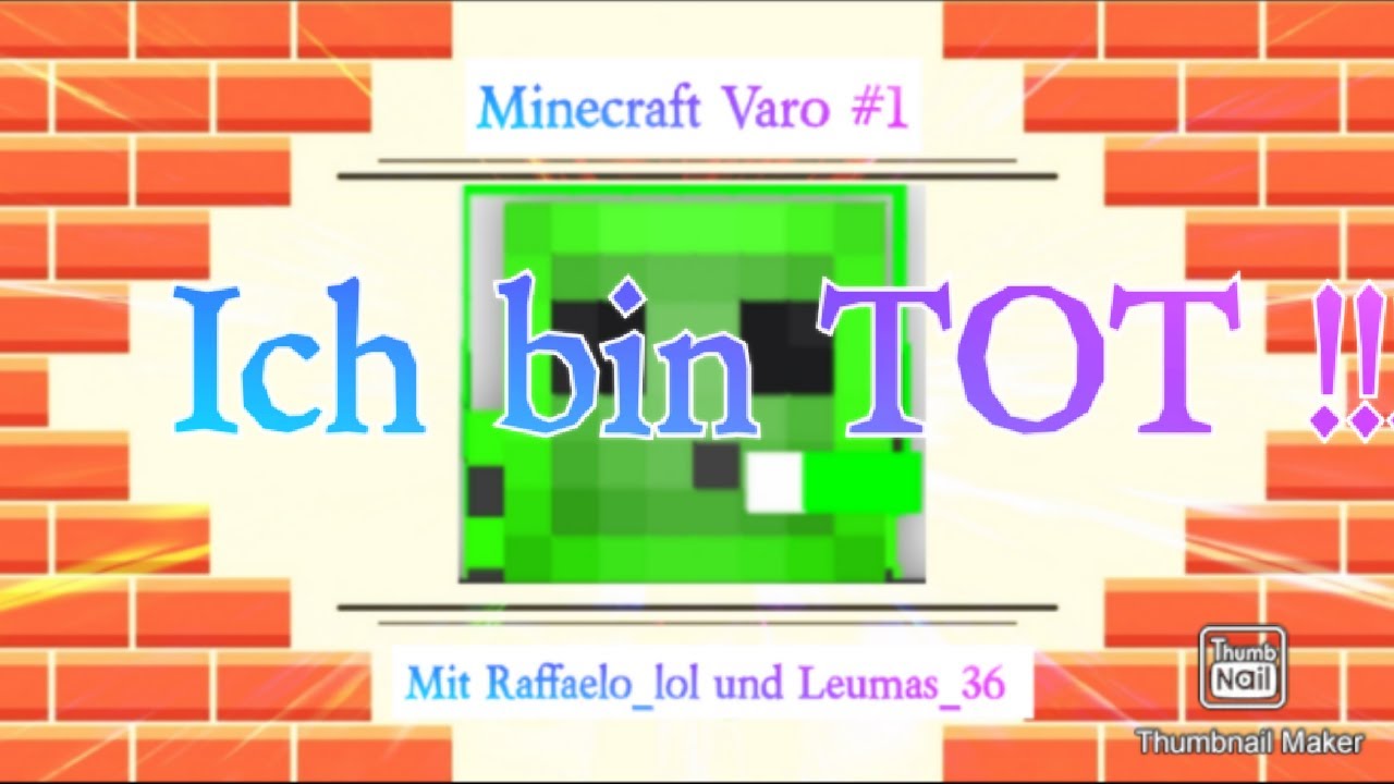 Minecraft Varo #4 Ich bin Tot!!!...Und raffaelo's katze ist fast aus dem Fenster gesprungen