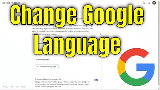 How to Change Google Language Settings to English [2026]