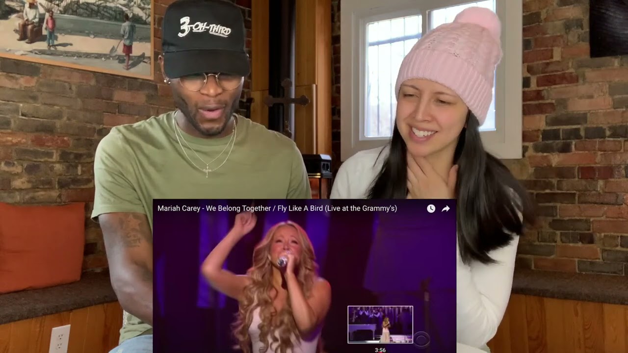Mariah Carey We Belong Together/Fly Like A Bird (Live at the Grammy's) REACTION