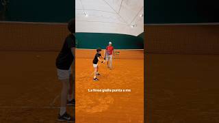 DRILL PER CORREGGERE QUANDO LA MANO DOMINANTE VA DIETRO IL BUSTO AL MOMENTO DEL MASSIMO CARICO