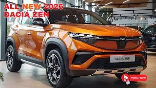 Новый облик! Представлен Dacia Zen 2025 года! - Семилетняя гарантия?