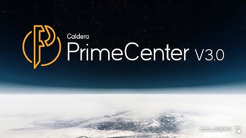 Caldera PrimeCenter | What