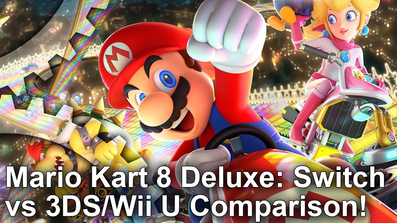 Mario Kart 8 Deluxe: Switch vs 3DS/Wii U - The Ultimate Handheld Mario Kart  - YouTube