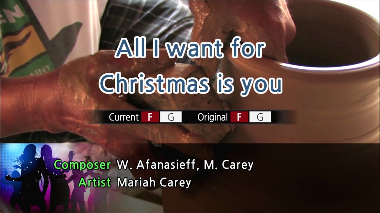 All I Want For Christmas Is You - Mariah Carey (Karaoke Version) - YouTube