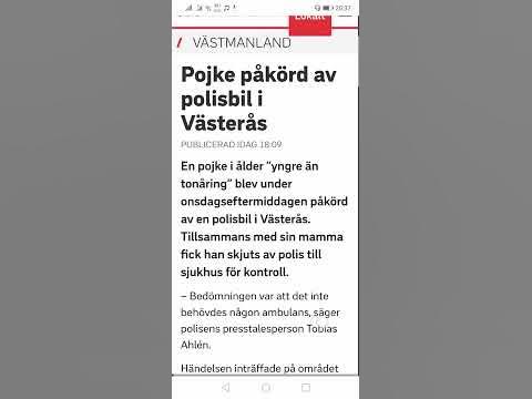 SVT:s Jenny Berggren vägrar skriva att poliser kört på ett BARN