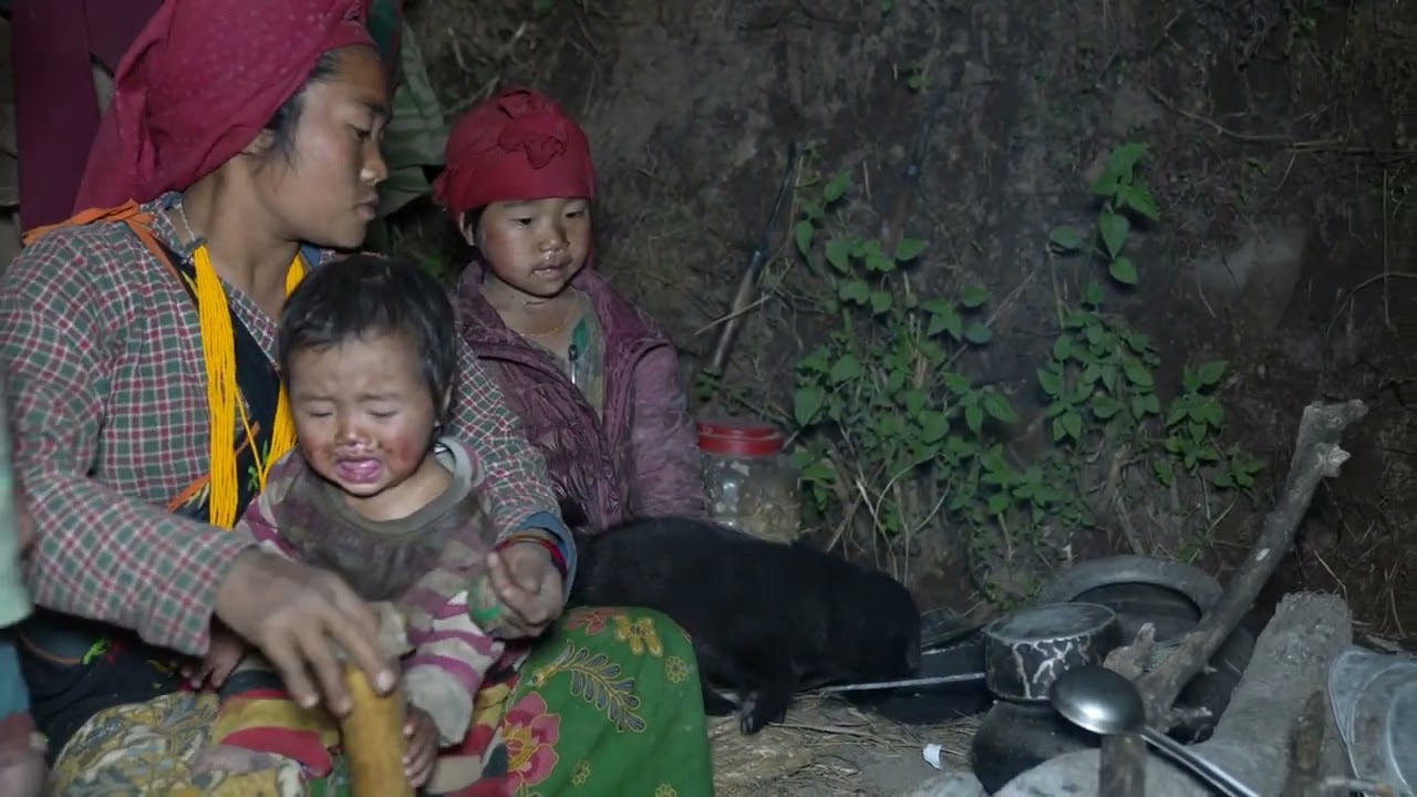 Traditional village life || Primitive technology || Nepali Village || Organic life