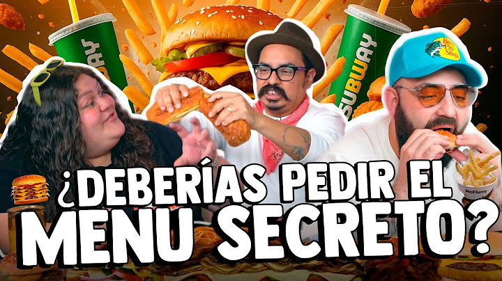 ¿Deberías de... Probar el menú SECRETO? ft. @celiscoco