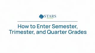 2025-2026 How to Manually Enter Semester, Trimester, and Quarter Courses