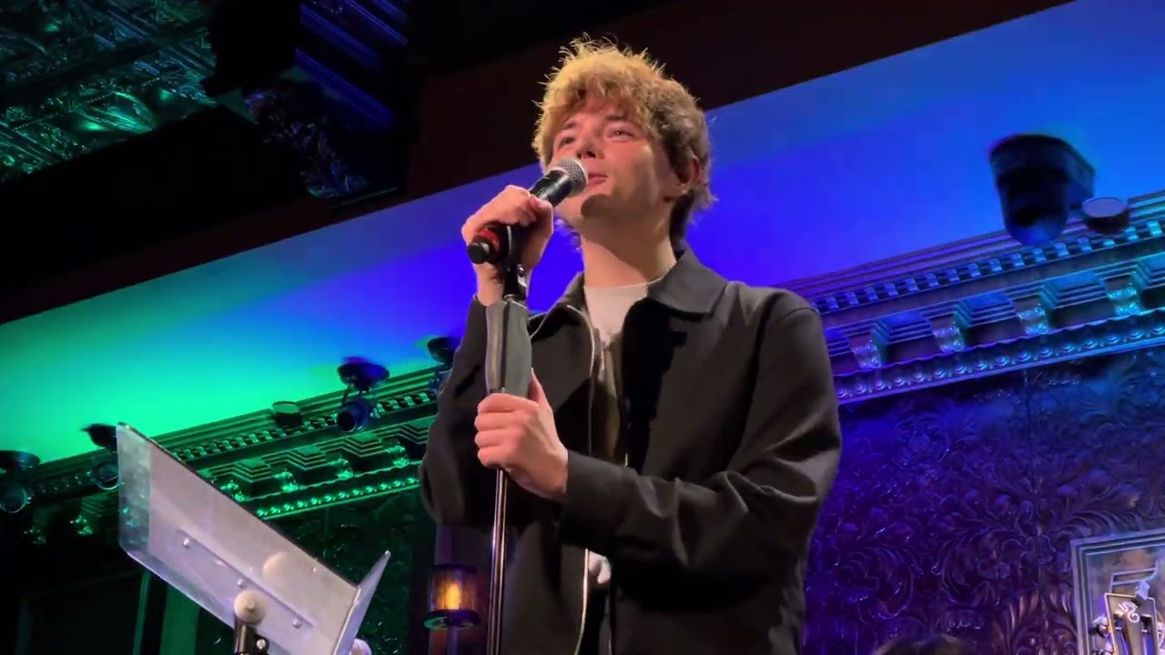 Jack Wolfe sings cut Spring Awakening song Clouds Will Drift Away