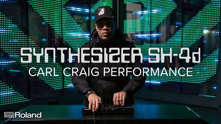 Roland SH-4d Desktop Synthesizer | Carl Craig Perf...