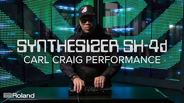 Roland SH-4d Desktop Synthesizer | Carl Craig Performance