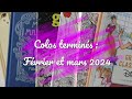 Coloriages termins  fvrier et mars 2024