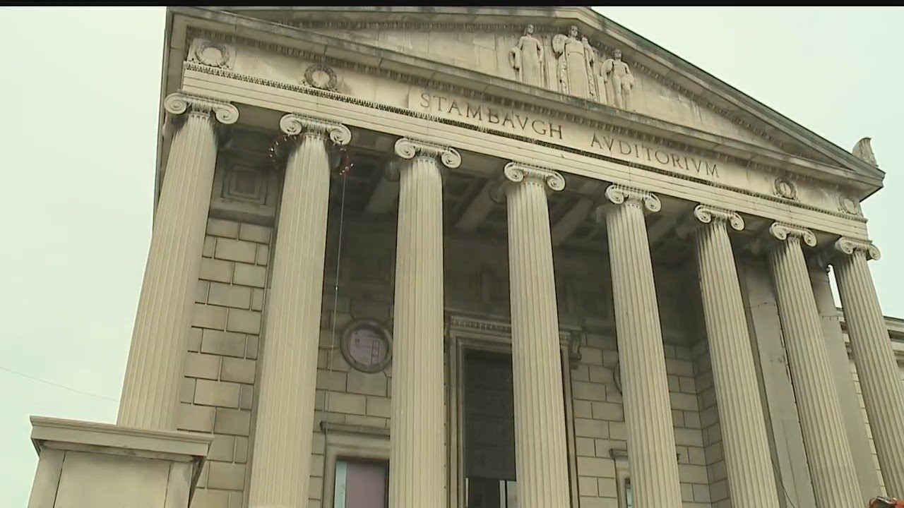 Stambaugh Auditorium breaks ground for monumental staircase, exterior
