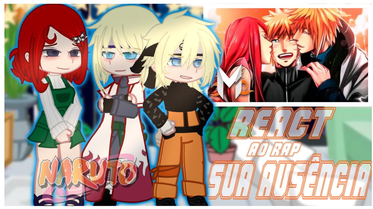🍃 Minato, Naruto e kushina reagindo a 