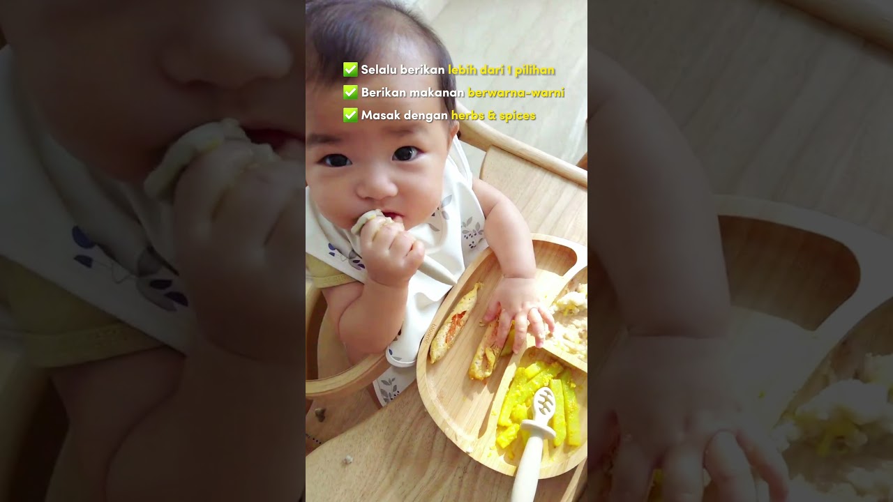 Bayi Susah Makan? 🌥 Coba tips-tips berikut supaya bayi lebih menikmati proses makan 
