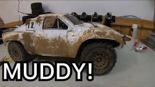 How to Clean a Muddy RC!(Minimal Water)