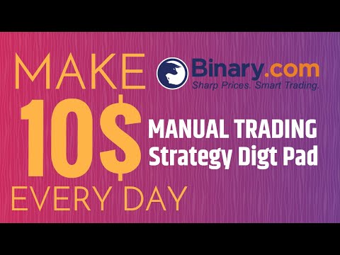 Binary.com Bot Free | 10$ Per Day Manual Trading | DigitPad