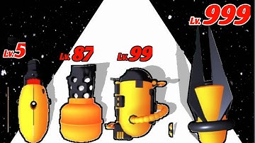 Rat Killer Runner - Level Up Mech Max Level Gameplay(part1) , #mergeandroidbattle