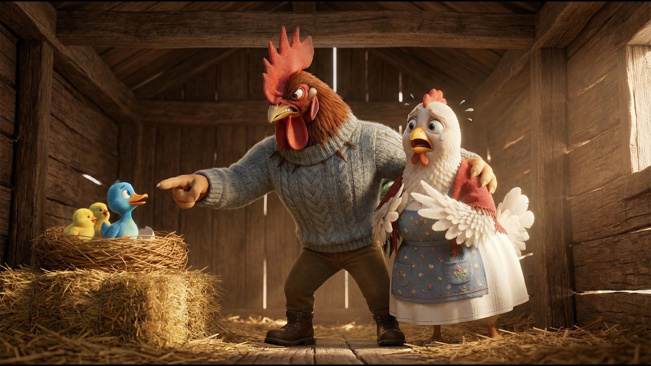 The Ugly Duckling , Then Instantly Regrets It (Sad Story) | Funny Cartoon