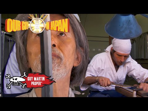 Making Samurai Swords With Japan's Master Swordsmith  | Guy Martin Proper