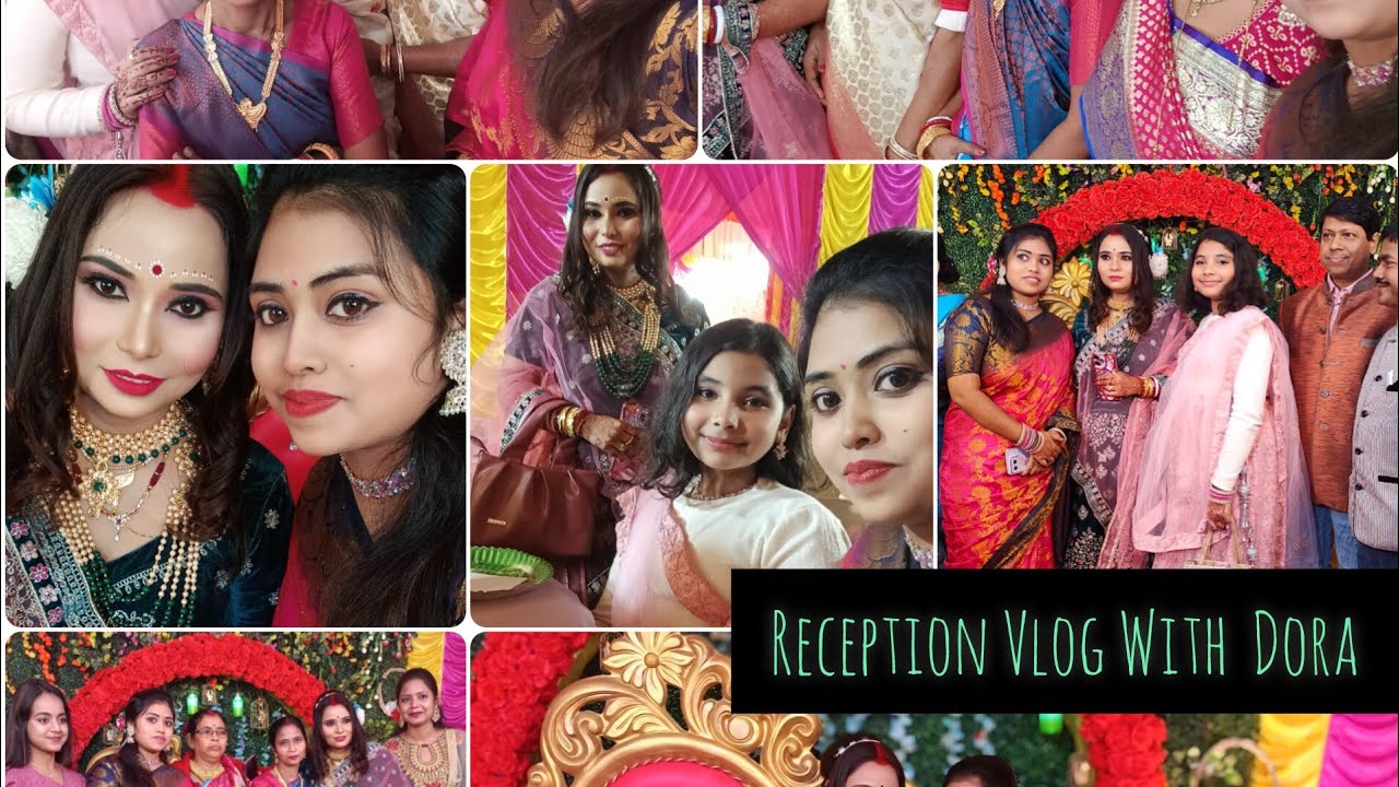 কোনে বিদায়ে ভাইজি কি কথা  বললো 🫣|| Reception Wedding Vlog  | BiyeBari vlog | Bengali vlog  