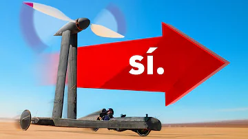 ¿Puede el viento voltear un coche?