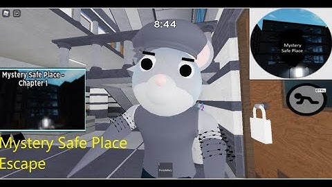 How to Escape Piggy Book 2 The Hidden Text Mystery Safe Place Chapter 1 in Roblox...