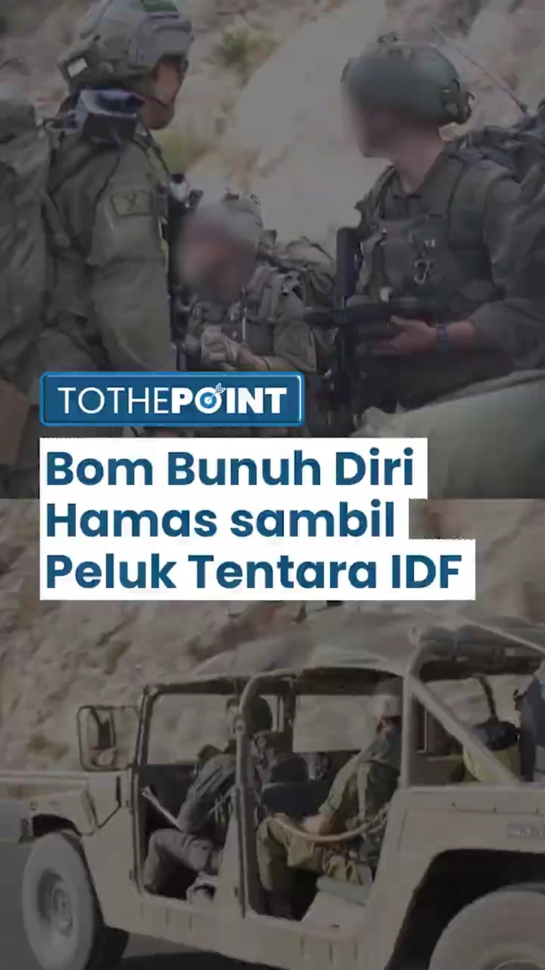 Pertempuran Pelik Brigade al-Qassam di Gaza Utara, Ledakkan Bom Bunuh Diri sambil Peluk Tentara IDF