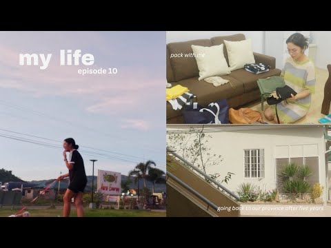 my life ep. 10 | eating pancit batil patung, we're going to province!