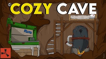 I Lived in the coziest CAVE base in Rust...