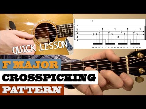 “f-major-crosspicking-pattern”-|-quick-lesson-–-bluegrass-guitar-lesson-with-tab