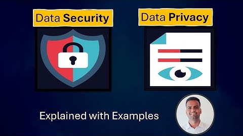 Data Security vs Data Privacy 🔏 How both are different? Explained with examples